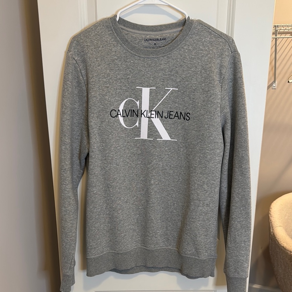 Calvin Klein Gray Men's Sweater
